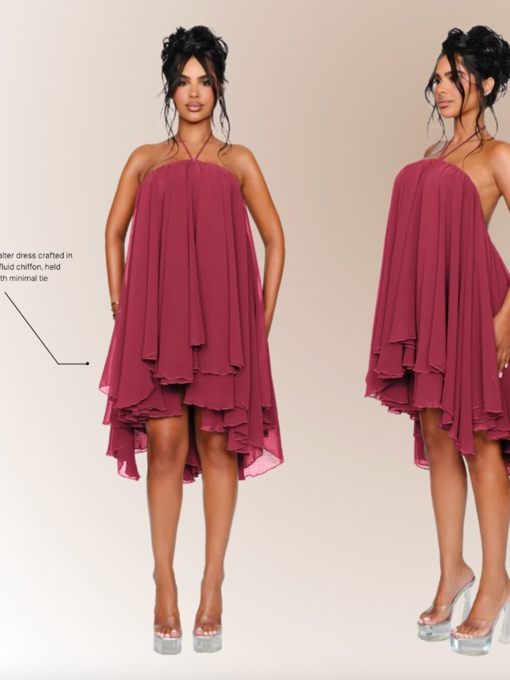 Coucoo Thar Dress (Grape Size M)